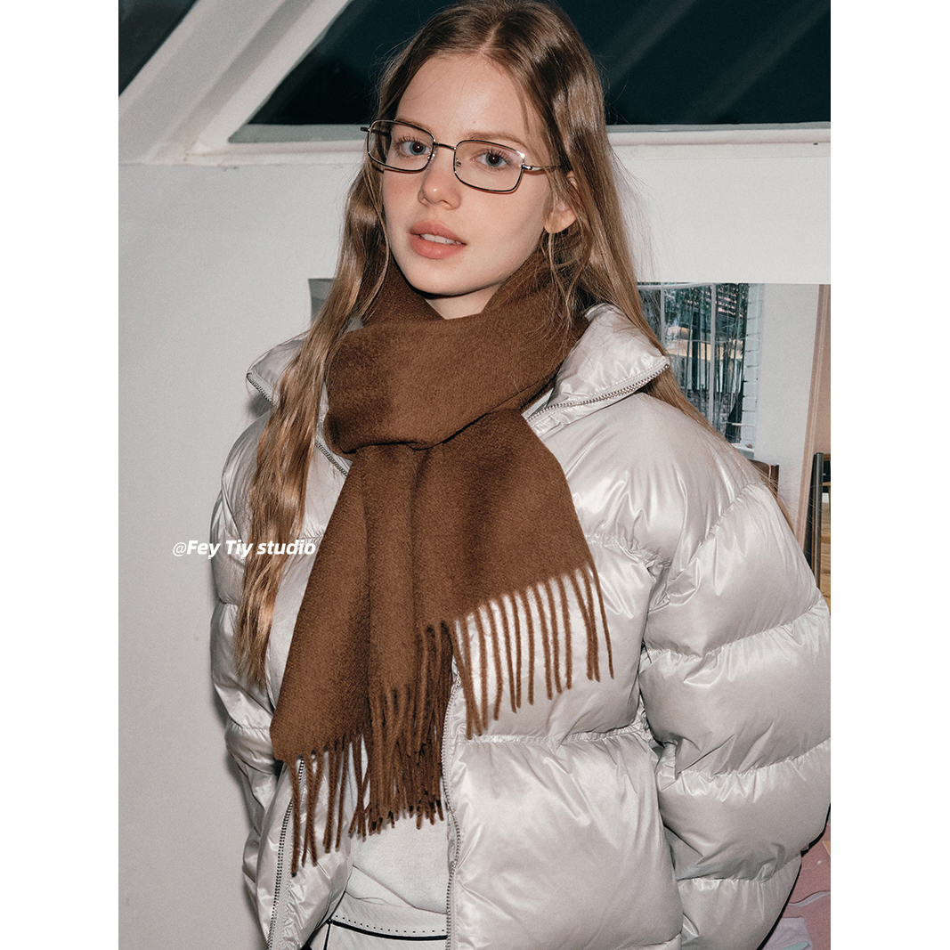 FeyTiy纯羊毛经典舒适保暖围巾