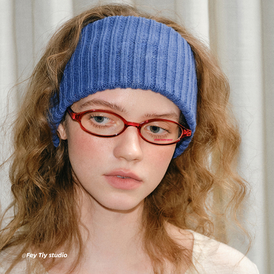 bella风宽针织弹力发带增高颅顶