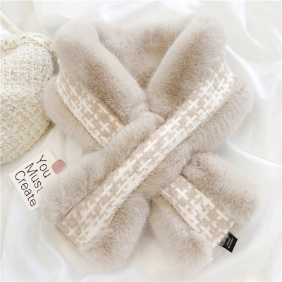 taobao agent Quality soft double-sided warm universal fashionable scarf, Chanel style