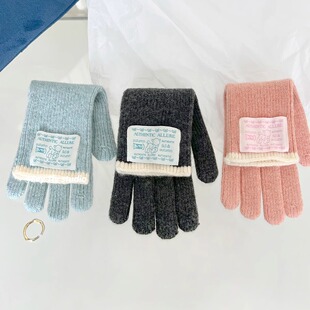 保暖加长手套韩国设计可触屏女 柔软细腻25秋冬新款 feytiy 含羊毛