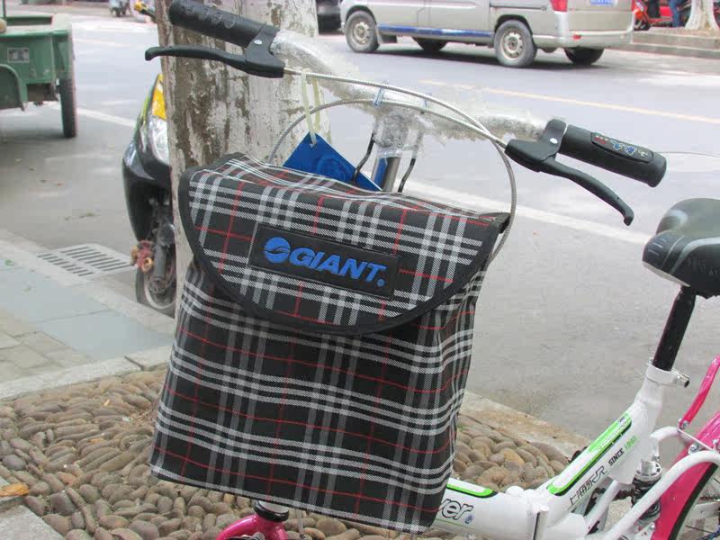 Panier pour vélo en toile - Ref 2260104 Image 3