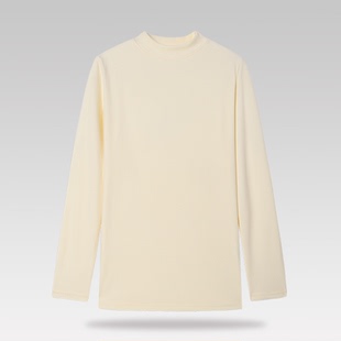 情侣款 修身 一线撤标撤柜 时尚 含羊绒蛋白打底衫 2025冬新款