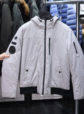 【H家】撤标撤柜！秋冬时尚经典基础防风保暖休闲舒适连帽羽绒服
