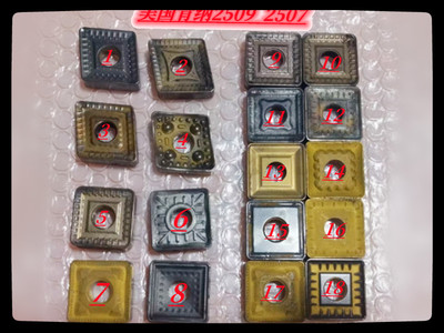 肯纳车床刀片大刀片开粗合适