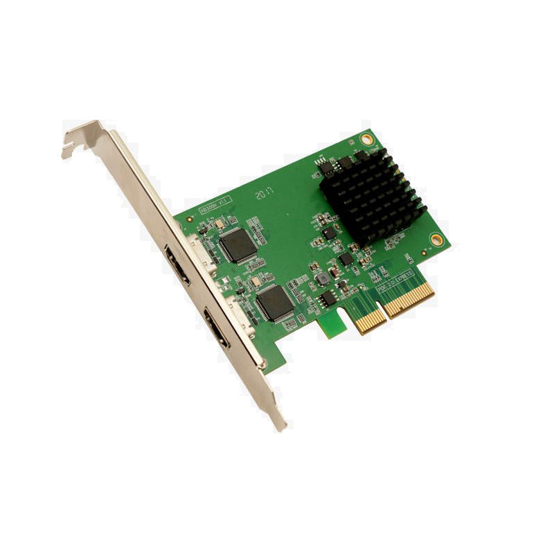 HD300H 2路HDMI高清卡视频采集卡HD300S HD300HS 两路输入SDI