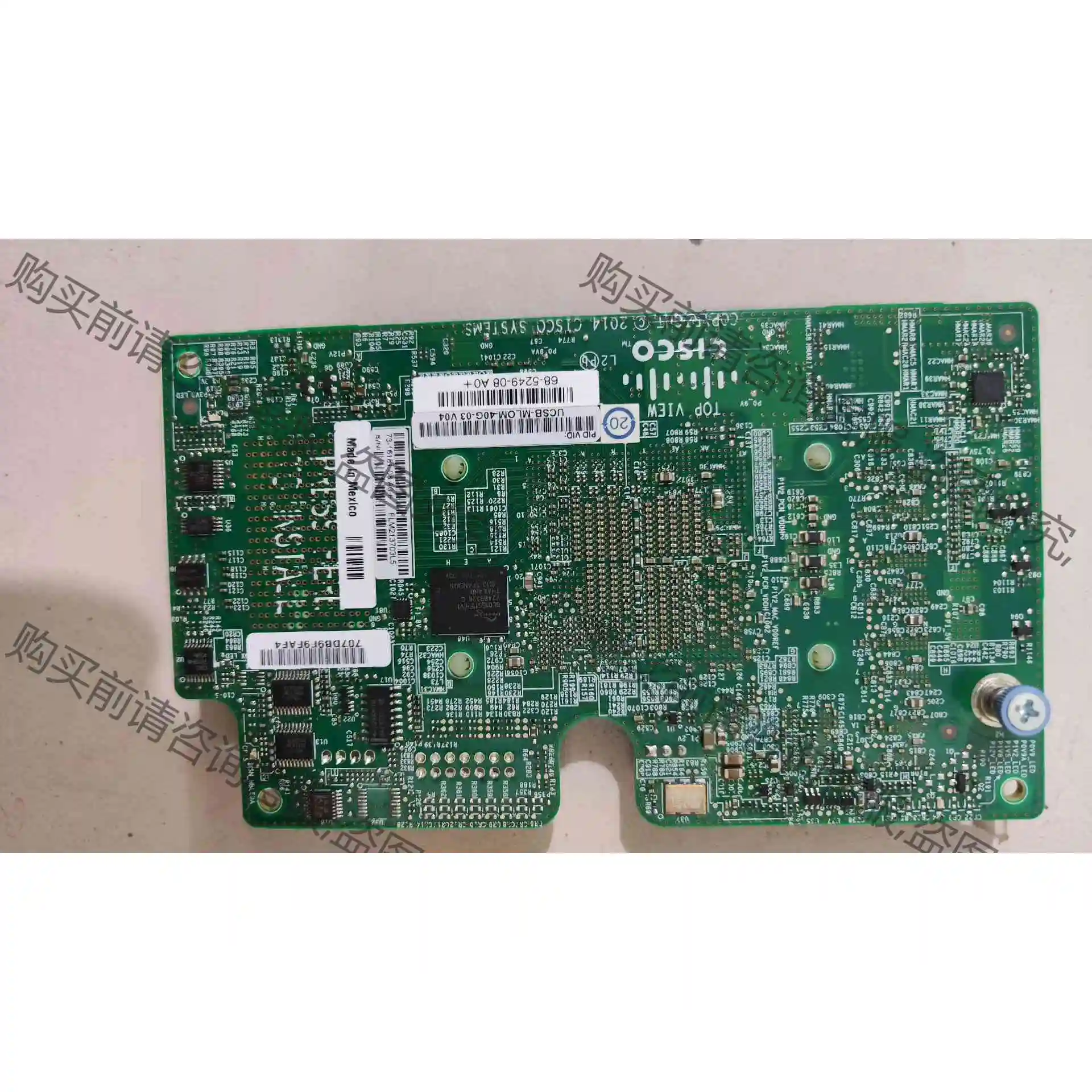 思科 CISCO UCSB-MLOM-40G-03 V04光 议价 品质保证