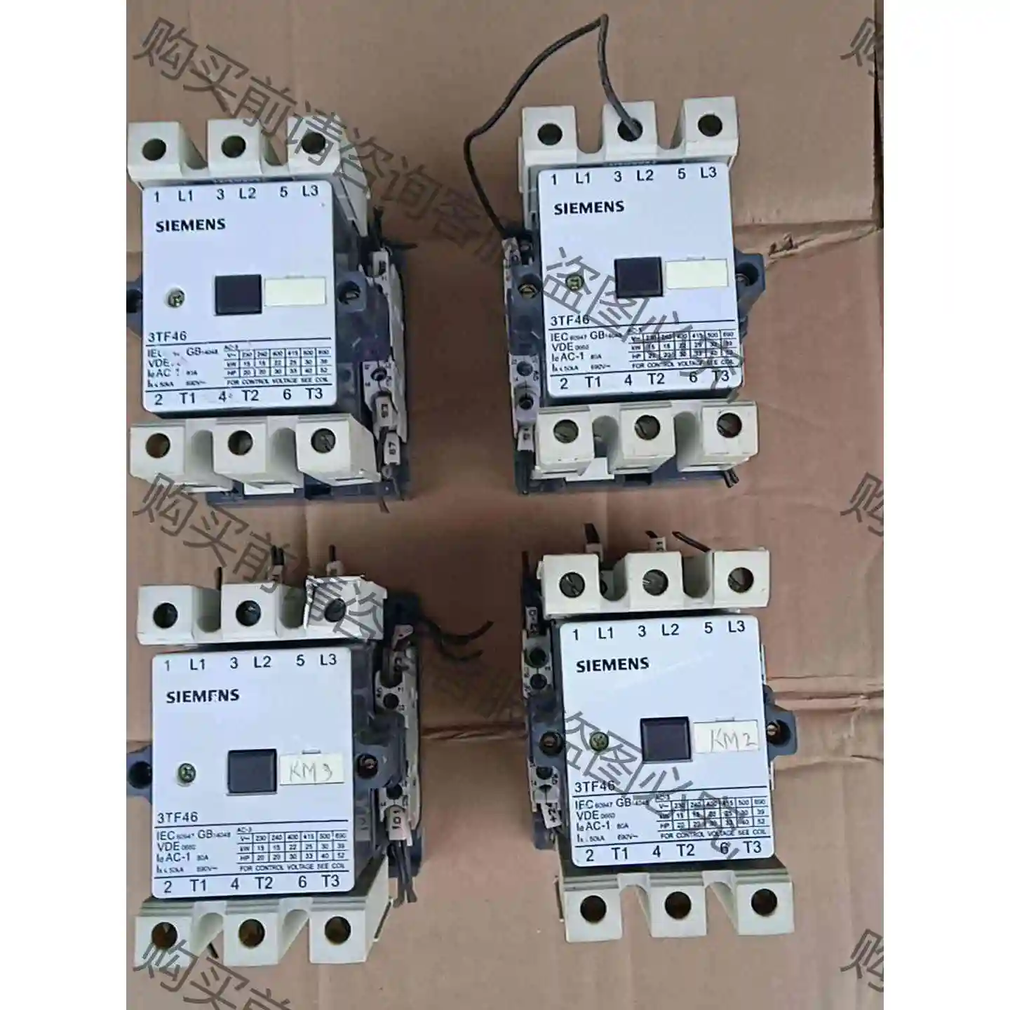 二手西门zi3TF46 22-0XM0 交流接触器?共四台。每 议价 品质保证