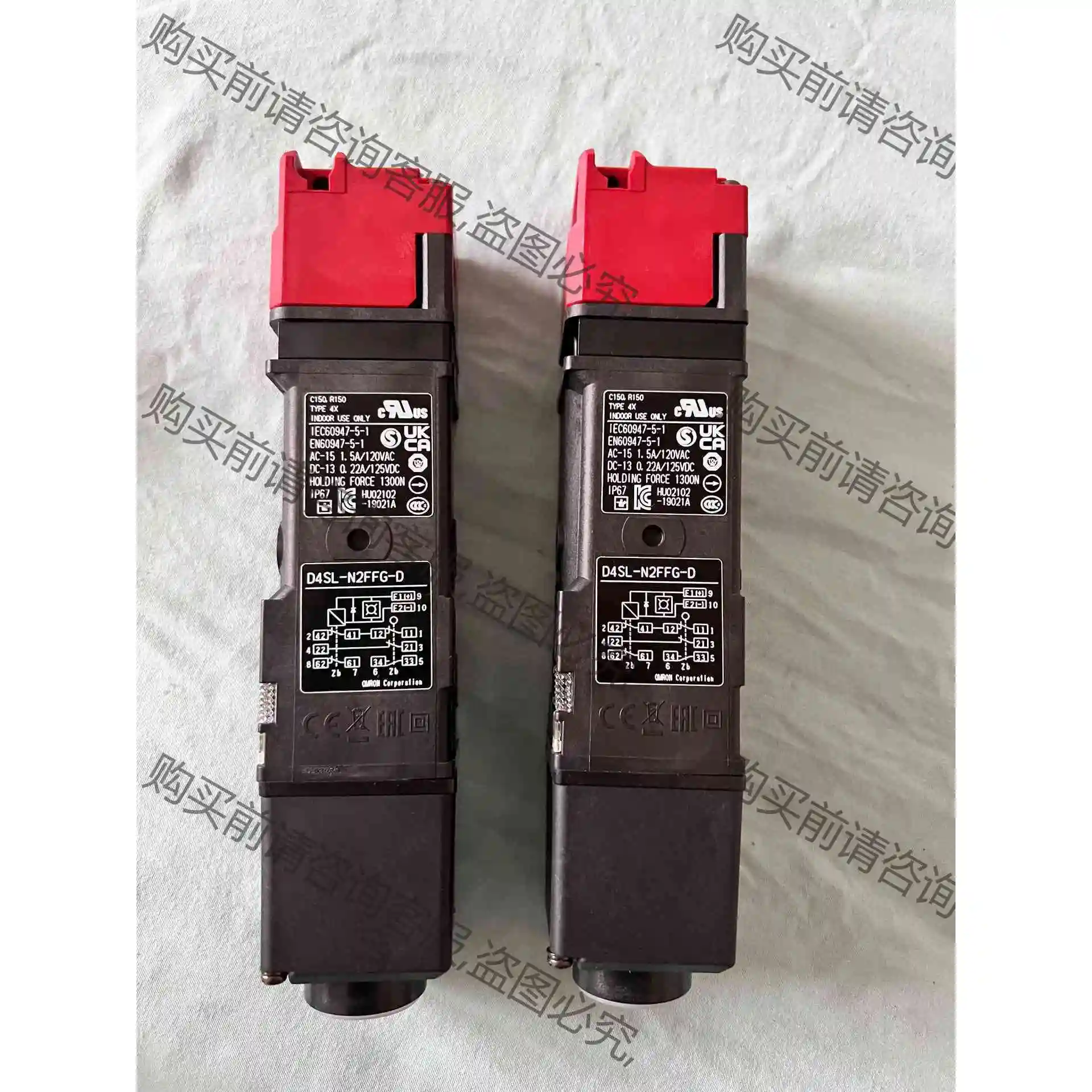 欧姆long安全门锁D4SL-N2FFG-D，全新没有使用过，实物 议价 品质