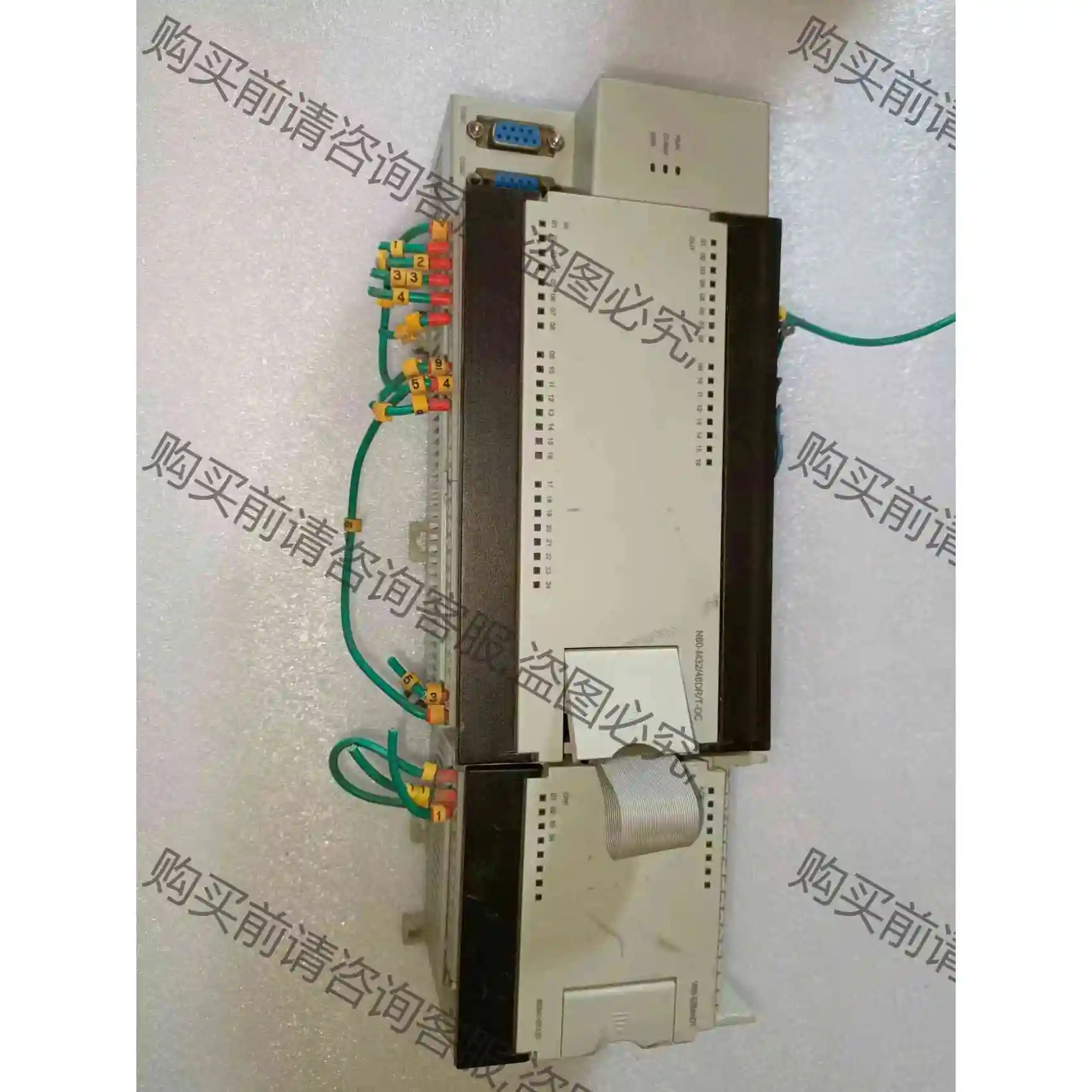 拆机矩形PLC N80-M32/48DR/T-DC带V80- 议价 品质保证