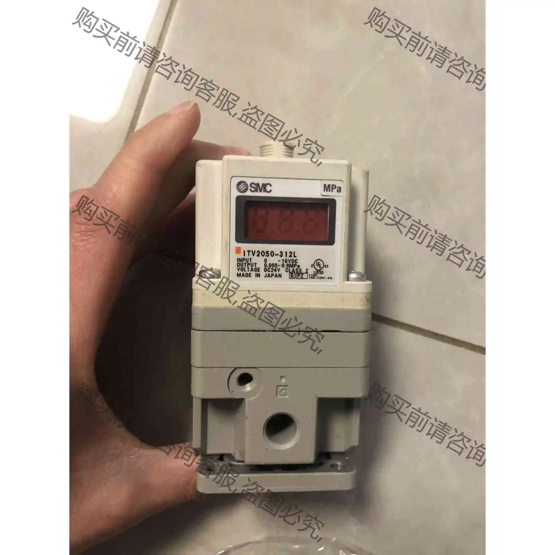 SM比例阀ITV2050-312L, 99新需要联系 议价 品质保证