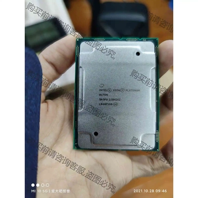 铂金8175M正式版 2.5G-3.8G 满载3.1G 2 议价 品质保证