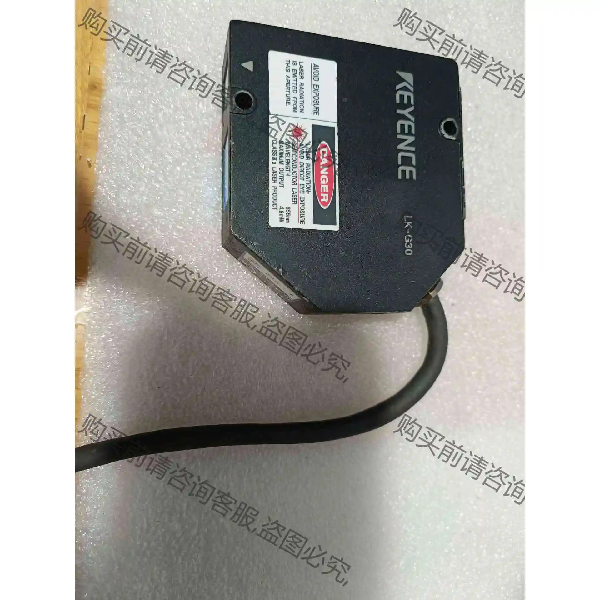 二手拆机，LK-G30激光传感器， 成色如图 ，拍前询价 议价 品质保