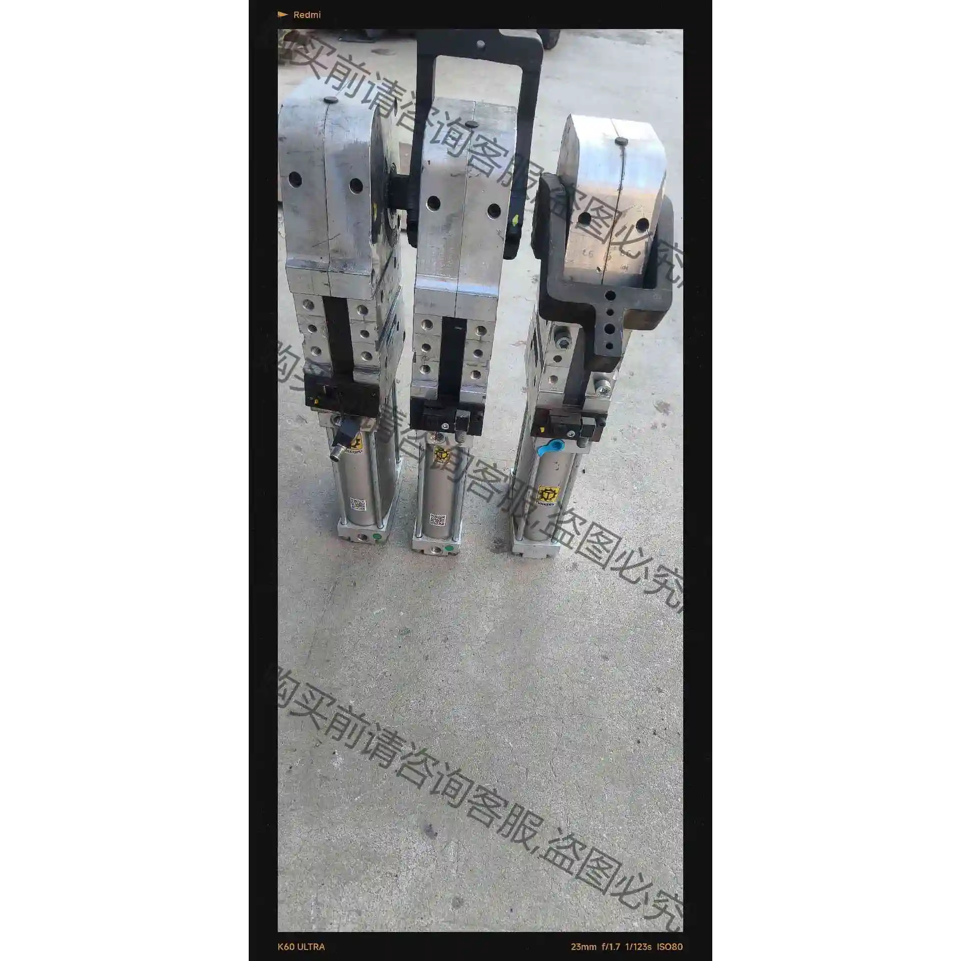 TUNKERS德克斯加紧气缸，物品实图拍摄，具体详情如图，议 议价