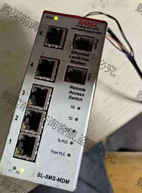功能正常议价 Sixnet（西斯奈特）以太网交换机 SLX-5MS-MDM