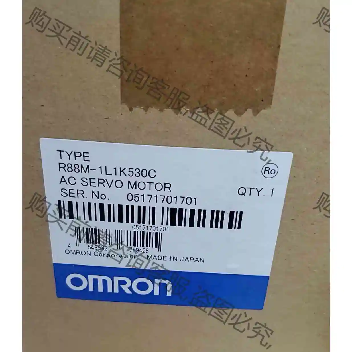 R88M-1L1K530C 欧姆long伺服电机 议价 品质保证