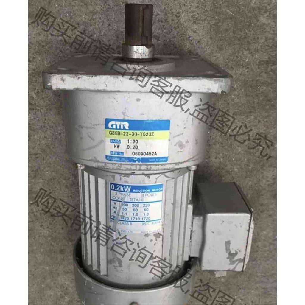 功能正常议价 日精GTR齿轮减速机 电机减速机 G3KB-22-30