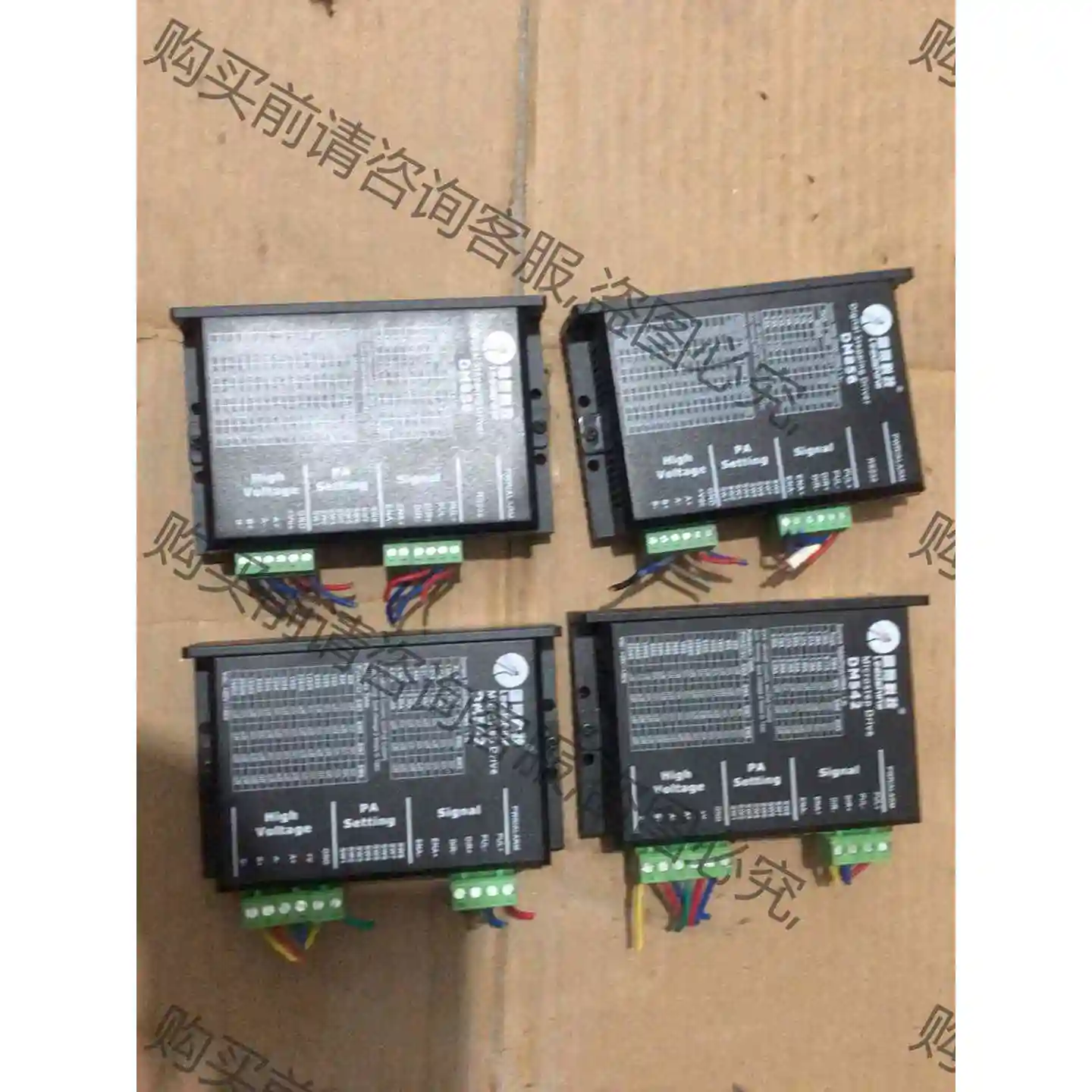雷赛驱动器DM856两个，DM542两个，成色都可以装机充新 议价 品质