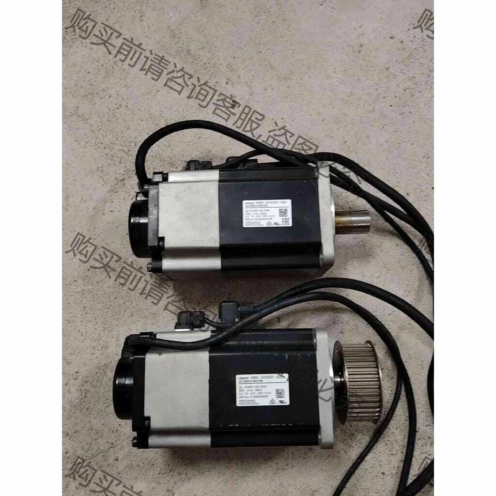 功能正常议价 欧姆long750w伺服电机R88-1M75030T-BS2带刹车