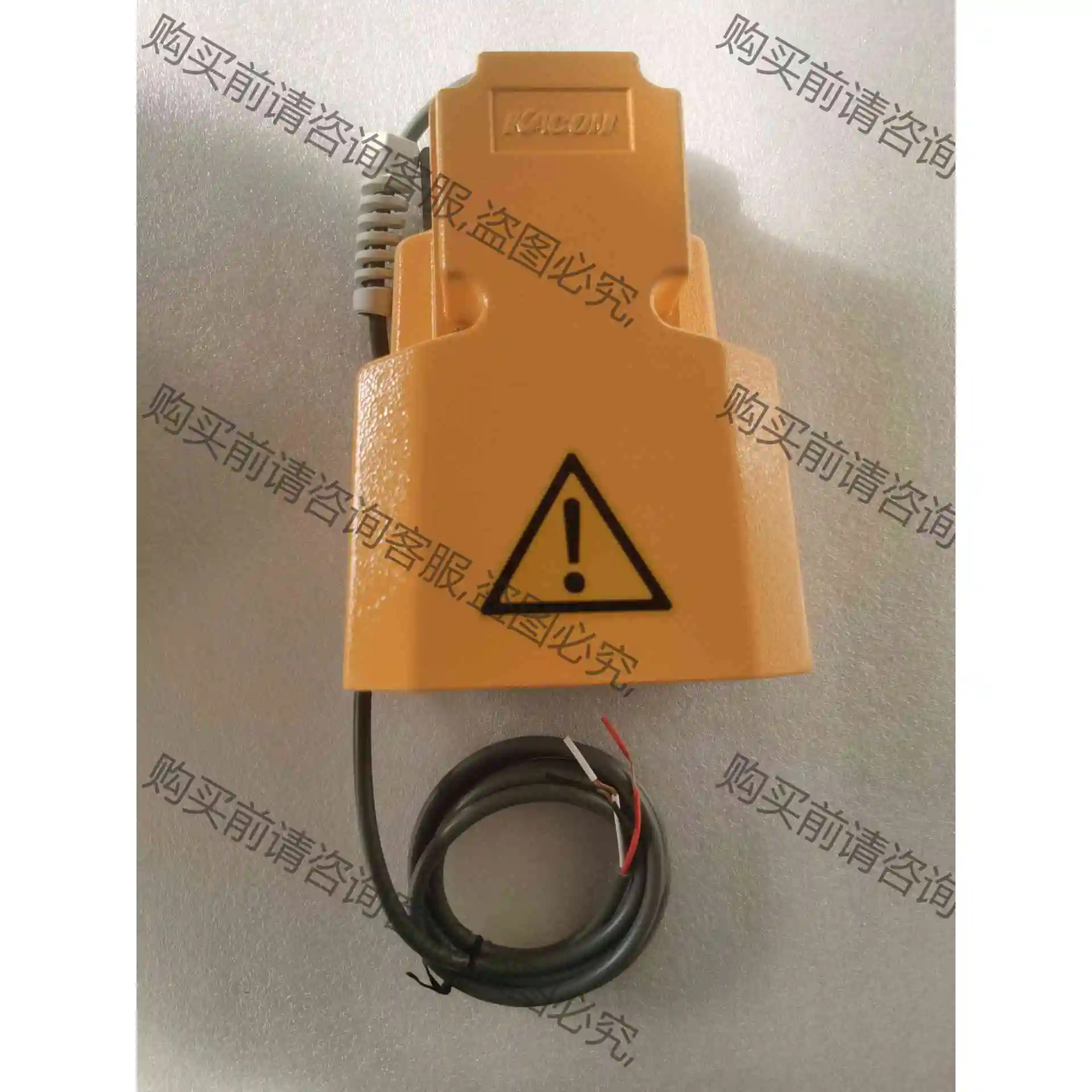 韩国凯昆冲床脚踏开关 HRF-HD3NX 铝合金外壳机床踏板 议价 品质