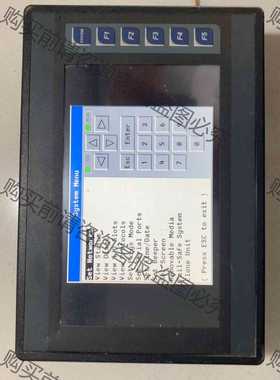 功能正常议价 浩纳尔HORNER一体控制器触摸屏HE-XW1E0HE实物拍