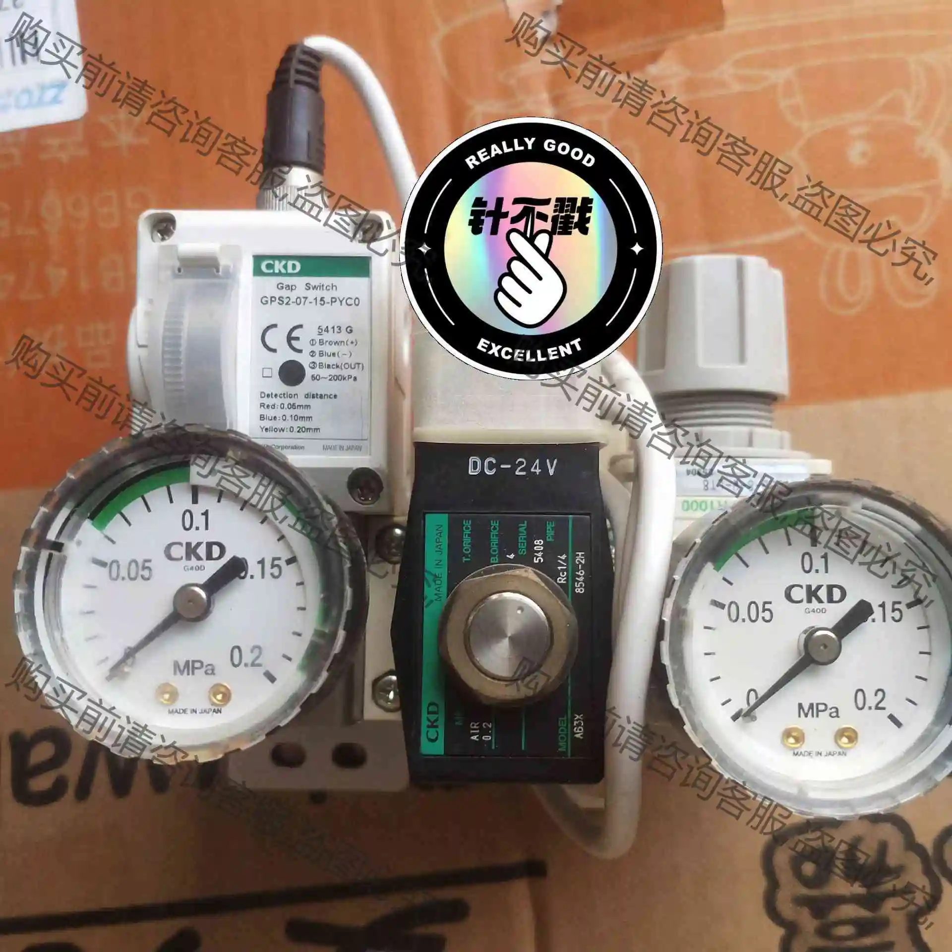 二手拆机CKD气密检测器 GPS2-15-PYC0+AB3X 议价 品质保证
