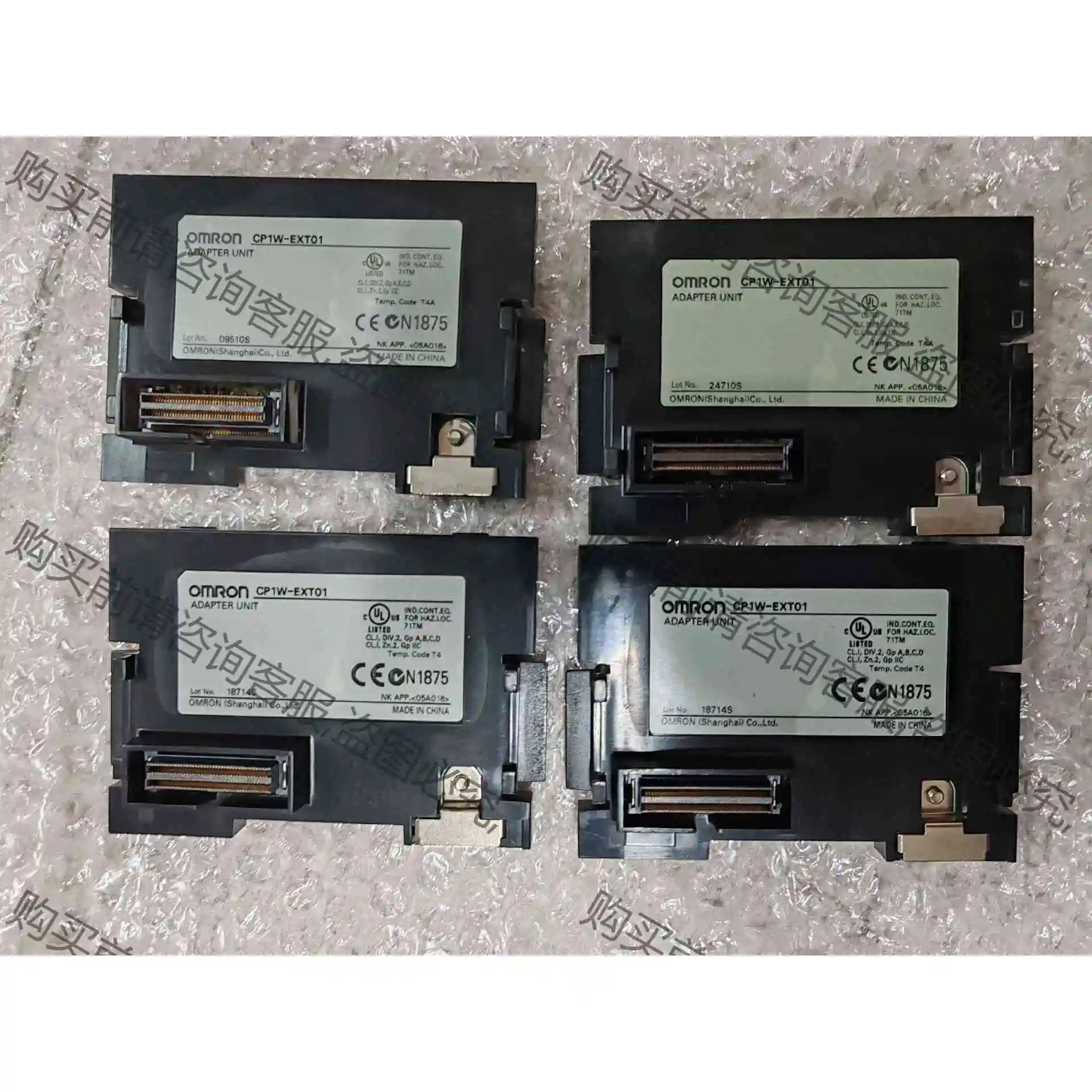 CP1W-EXT01 欧姆longPLC扩展板二手4个,如图所示 议价 品质保证