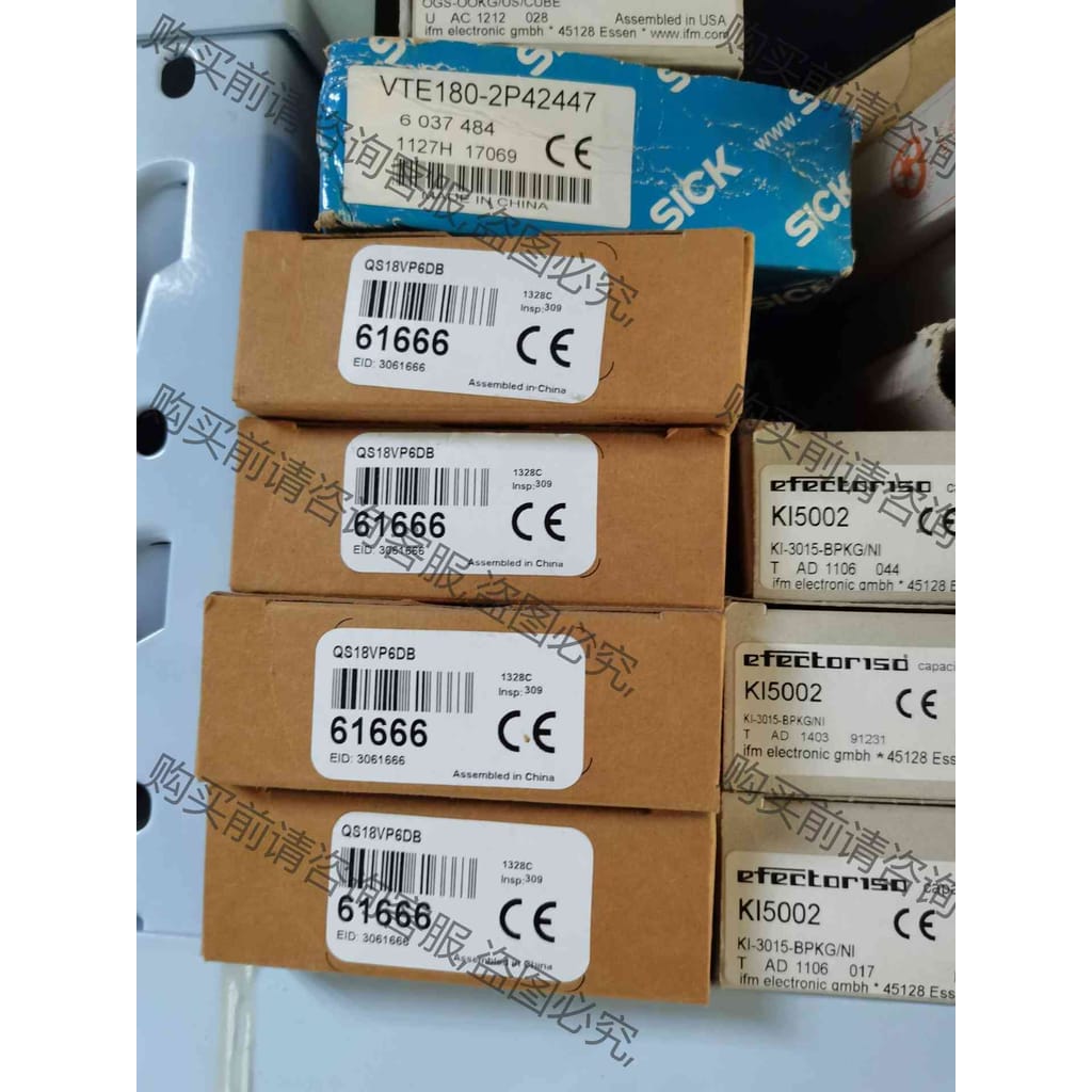 功能正常议价 全新原装QS18VP6DB传感器，库存多余4个，实物图需