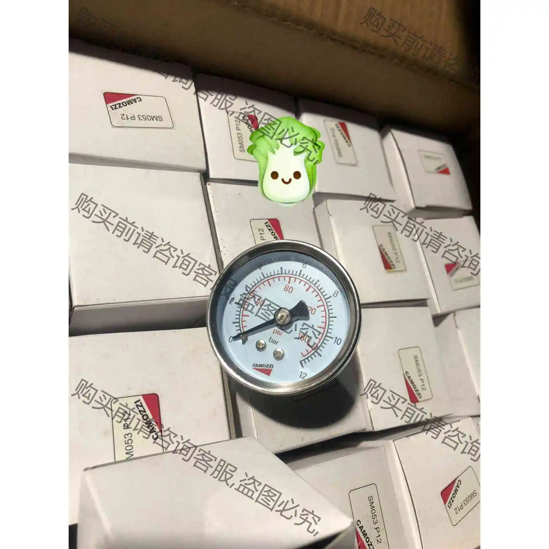 意大利进口气压表SM053 P12 12公斤 一分牙 议价 品质保证
