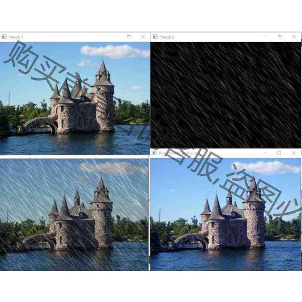 功能正常议价 qt 开发Opencv之图像合成源码