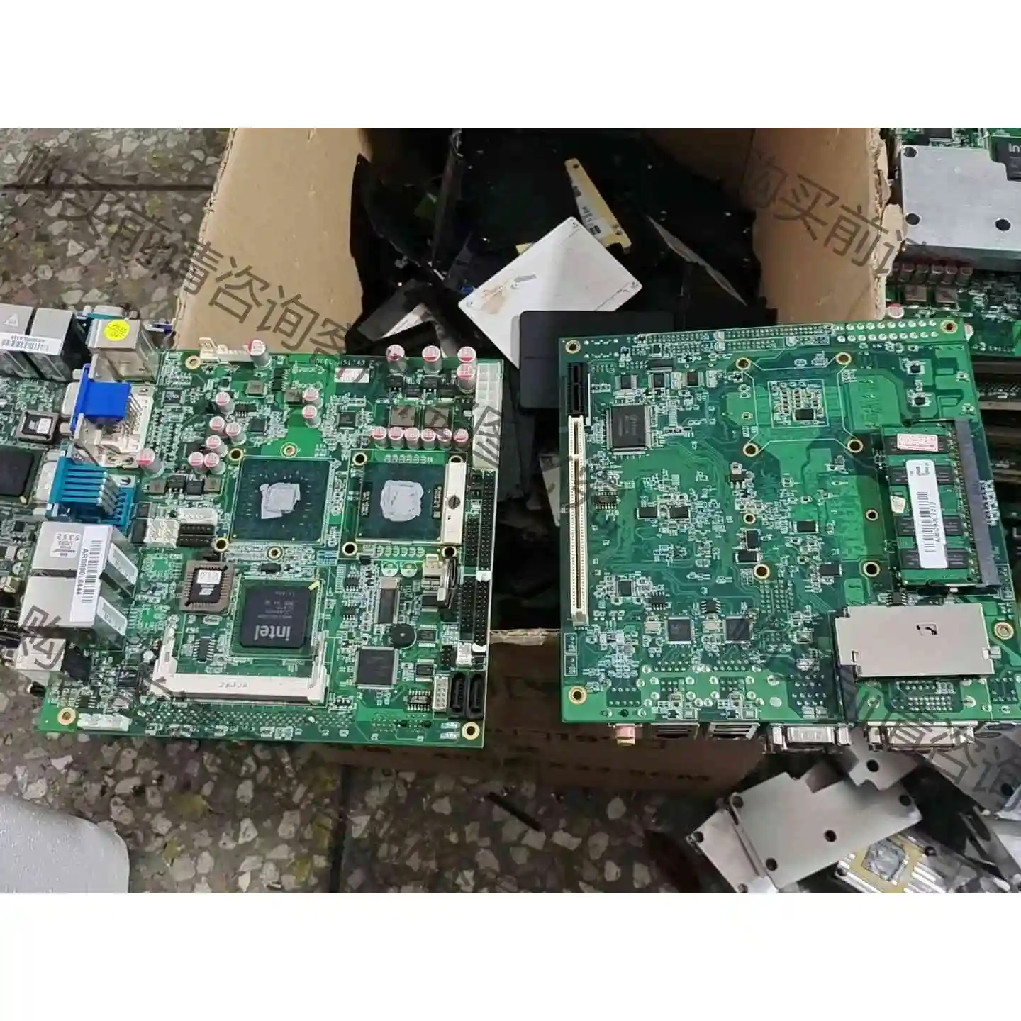 宝晟HS1743工控机主板 带CPU 内存 成色新，无修功能 议价 品质保