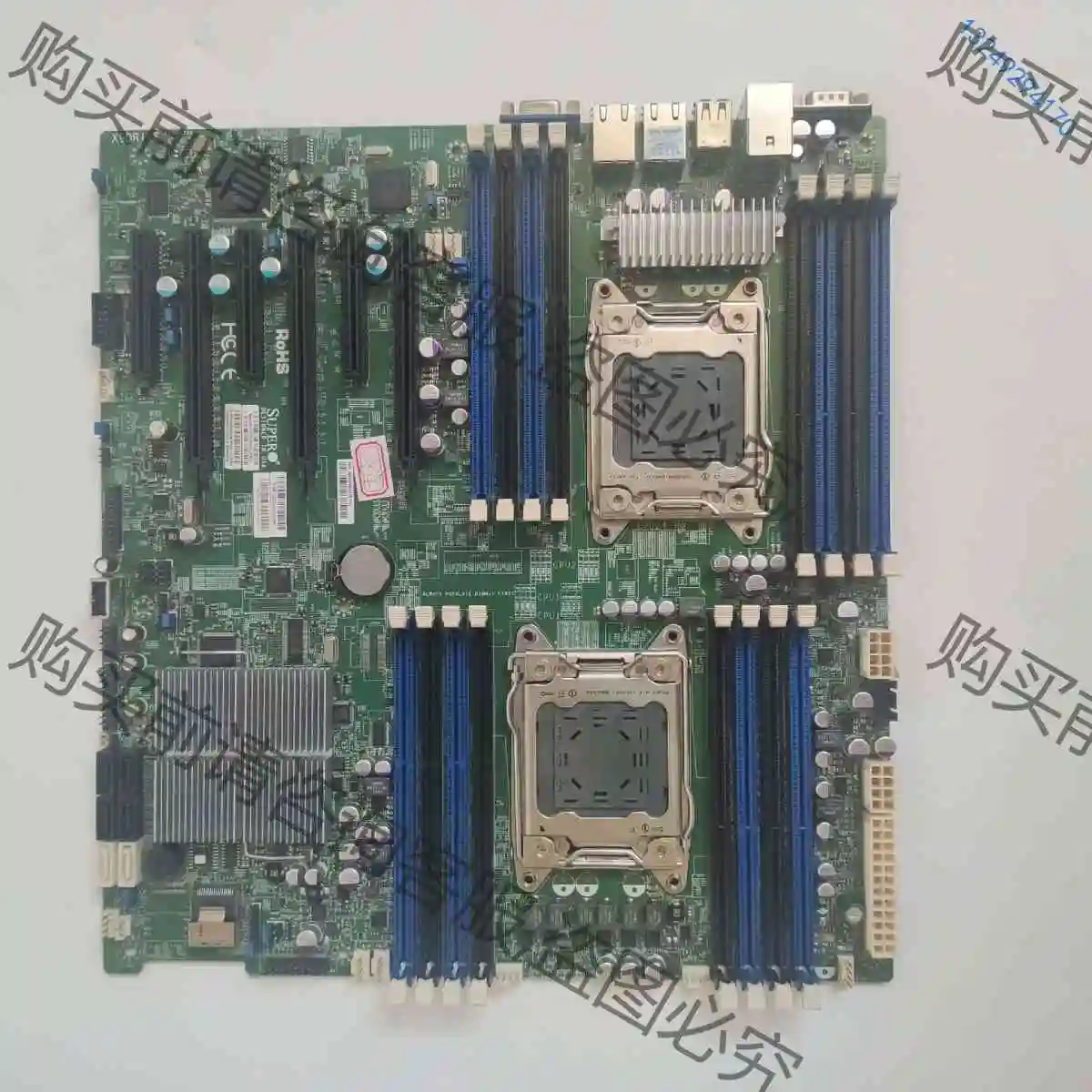 超微拆机主板X9DRI-F，配E5-2600V3系列CPU， 议价 品质保证