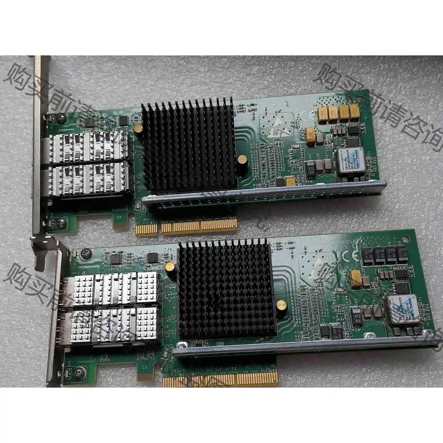 出silicom双口万兆网卡，型号:PE210G2SPI9- 议价 品质保证
