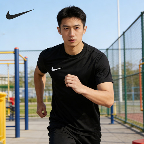 Nike耐克男速干网孔透气T恤