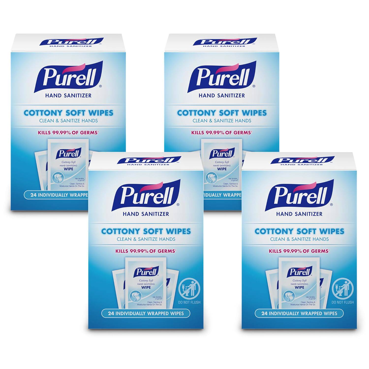 美国直邮普瑞Pure Sanitizing Hand Wipes擦手消毒湿巾(202811)
