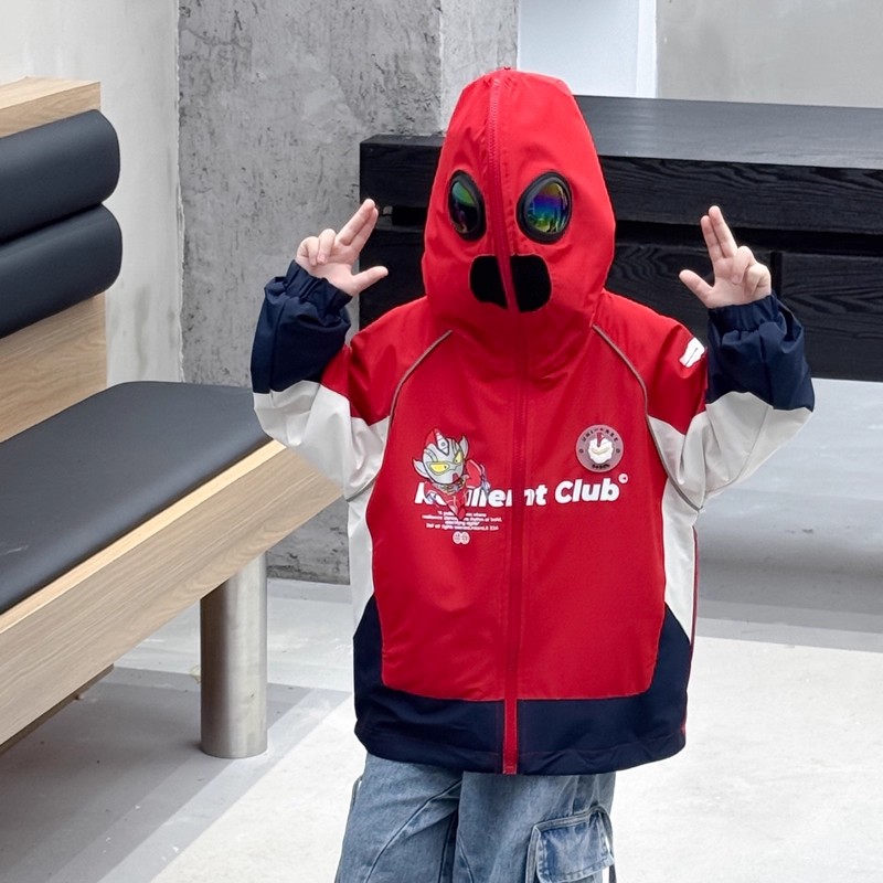 男童装宝宝冲锋衣风衣