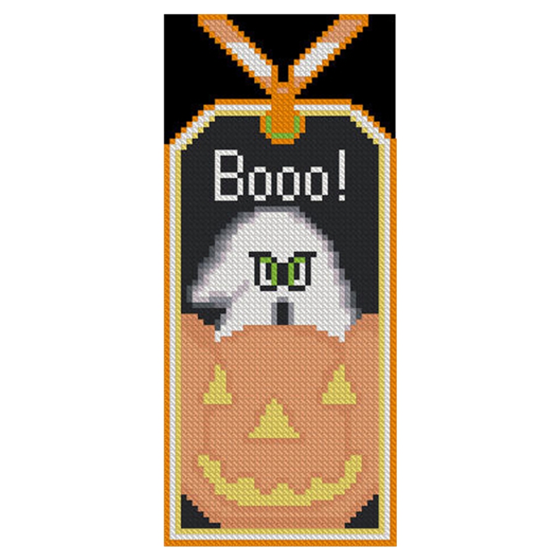 十字绣双面挂饰书签材料套包教师节礼物万圣节特价