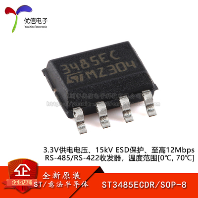 原装正品ST3485ECDRSOP-8芯片
