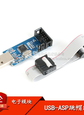 原装正品51 52 AVR 编程器 USBASP/USBISP下载器 ATMega8