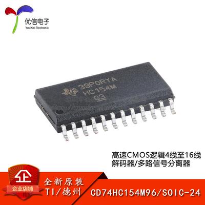 原装正品CD74HC154M96解码器