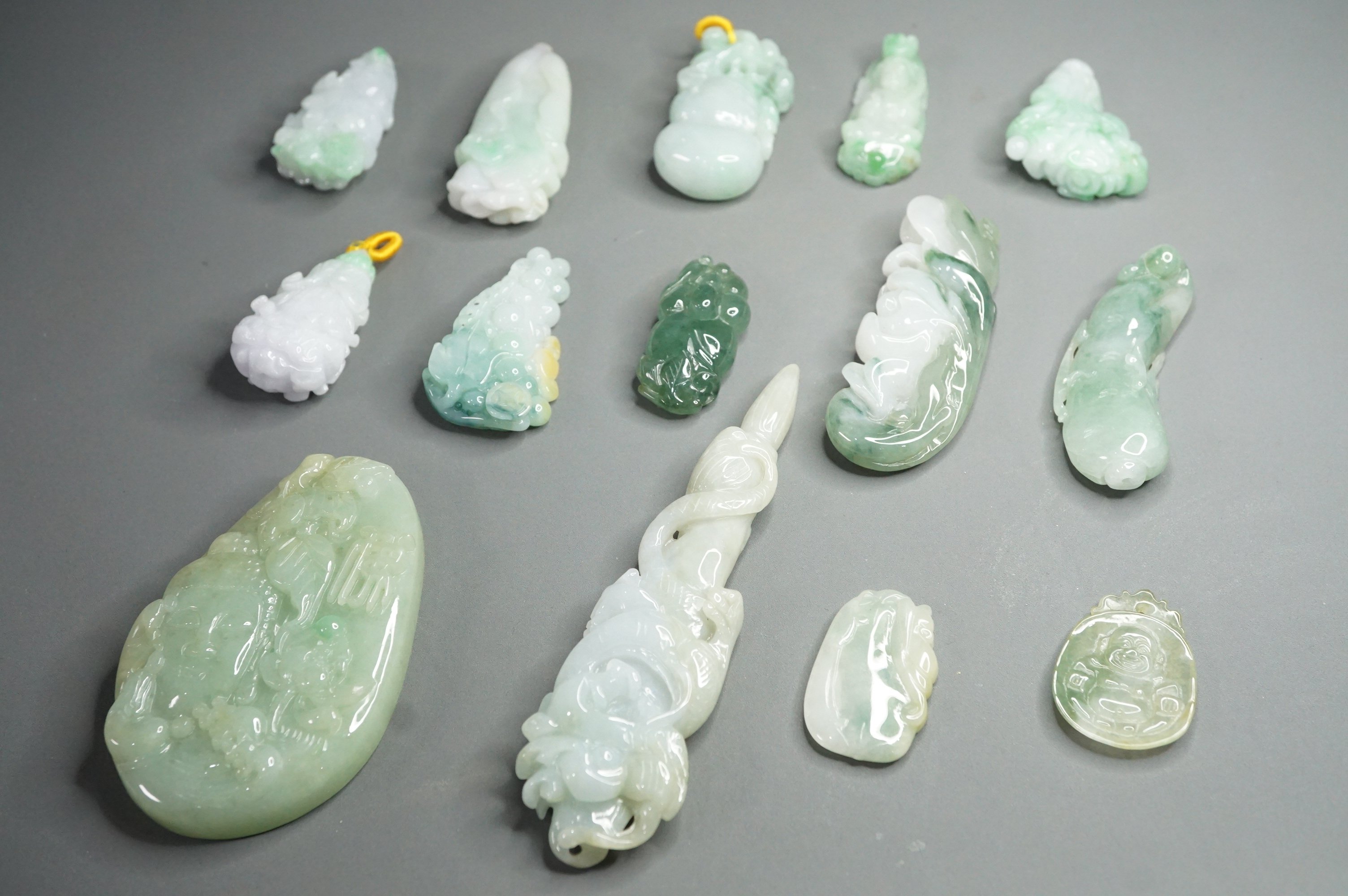 带证书天然翡翠A货吊坠配饰挂件一物一拍O总