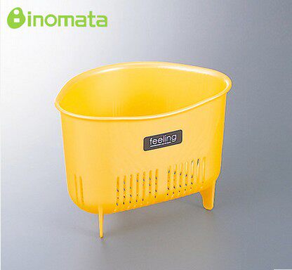 日本进口INOMATA角型沥水架水果蔬菜碗筷清洗沥水2色 0556