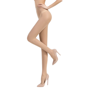 曼姿打底裤袜子女春秋中厚微压连裤袜超自然肉色丝袜裸感光腿神器