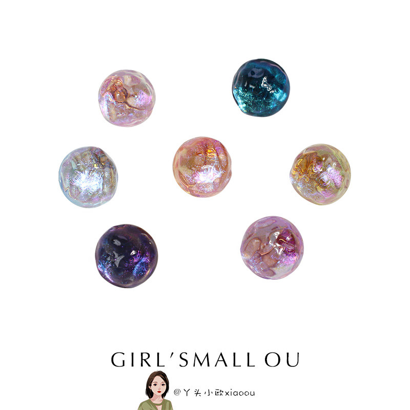 「梦幻星球」时尚魔幻星球无耳洞蚊香盘耳夹个性925银耳钉女耳饰