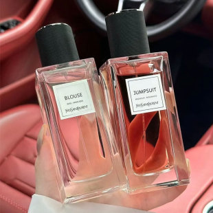 行货 YSL圣罗兰高定香水连体衣75 125ml花结领花香木质调 正品