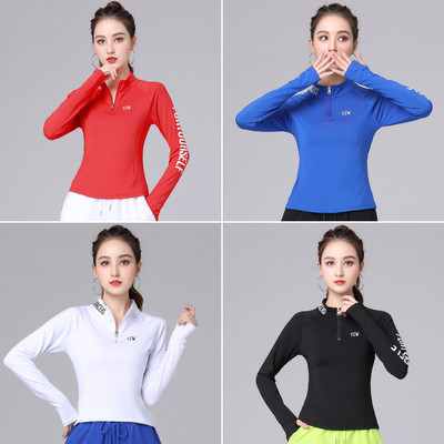 广场舞新款长袖运动健身练功服