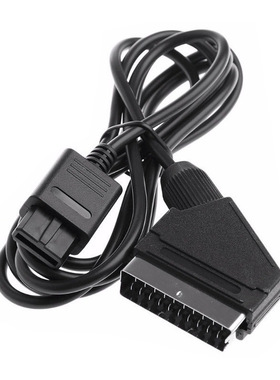 任天堂NGC/N64/SFC/SNES/超任SCART RGB Scart 美规扫把线