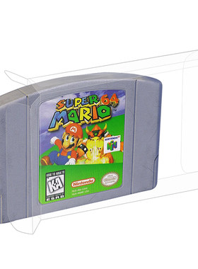 任天堂N64游戏卡透明保护盒