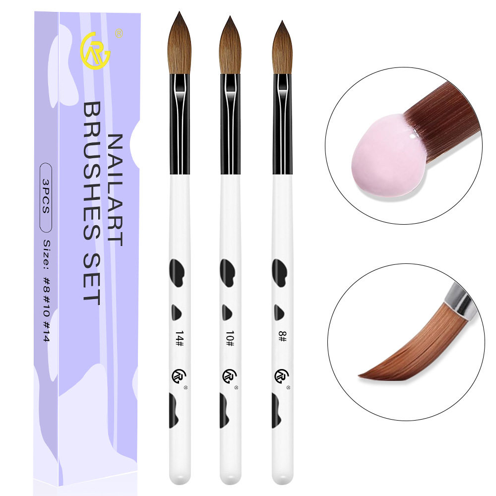 奶牛纹美甲水晶笔盒装 三支装跨境热卖适合立体雕花卡通美甲笔套,彩妆/香水/美妆工具,美甲笔/美甲刷/美甲笔刷套装,淘宝优惠券,粉丝福利购,淘宝优惠卷