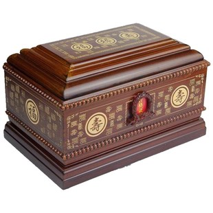 便宜 骨灰盒寿盒棺材 都送配件 每款 保证质量杂木 实木殡仪馆有售