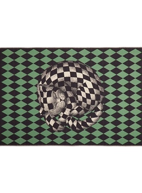 原裝進口 FORNASETTI 格子毛毯 盖毯 140 x 200cm